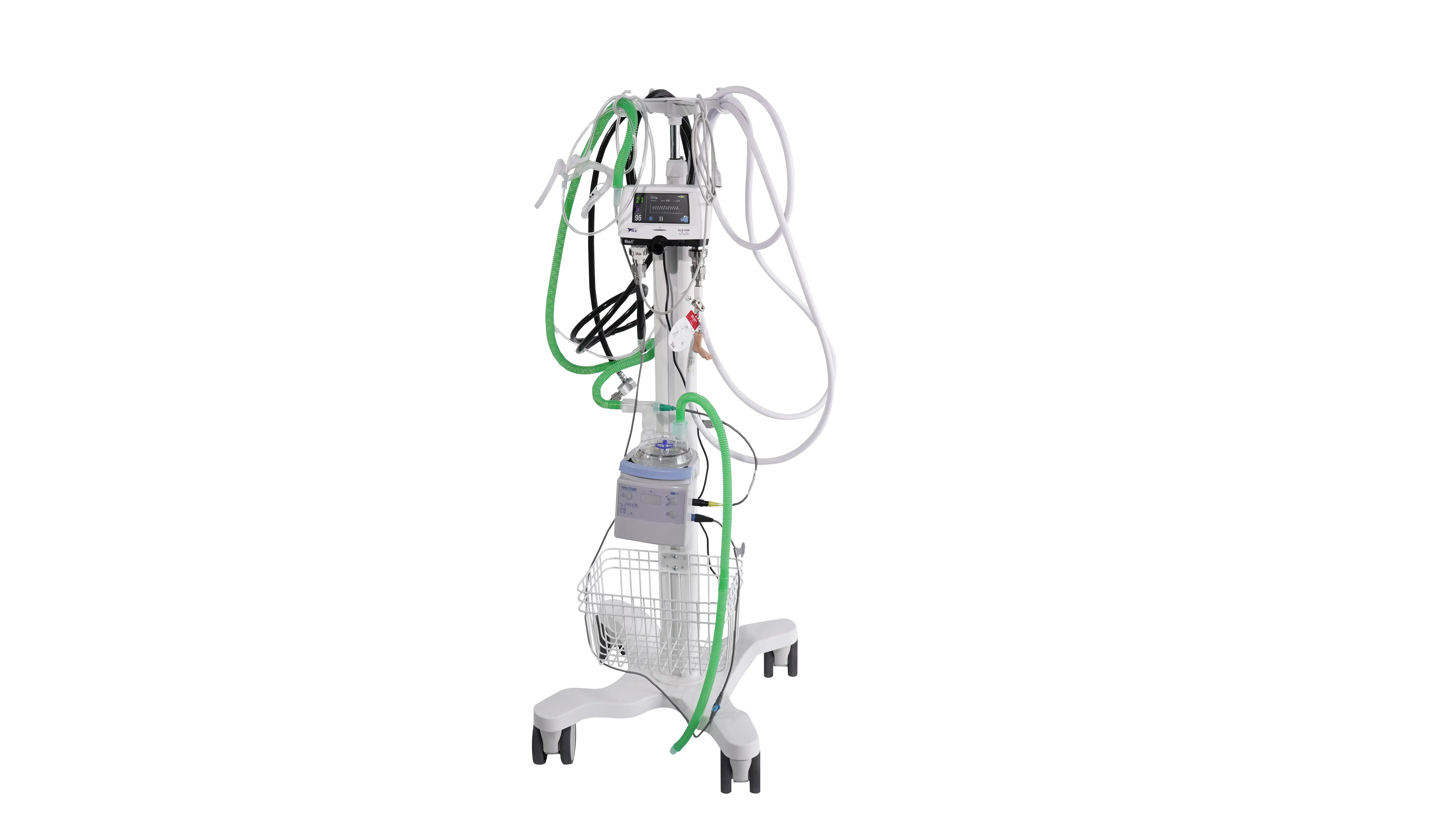 Ventilator for artificial lung ventilation (nCPAP/HFNC) SLE1500